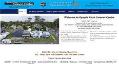 Desktop Screenshot of gympieroadcaravans.com.au
